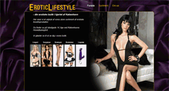 Desktop Screenshot of eroticlife.dk